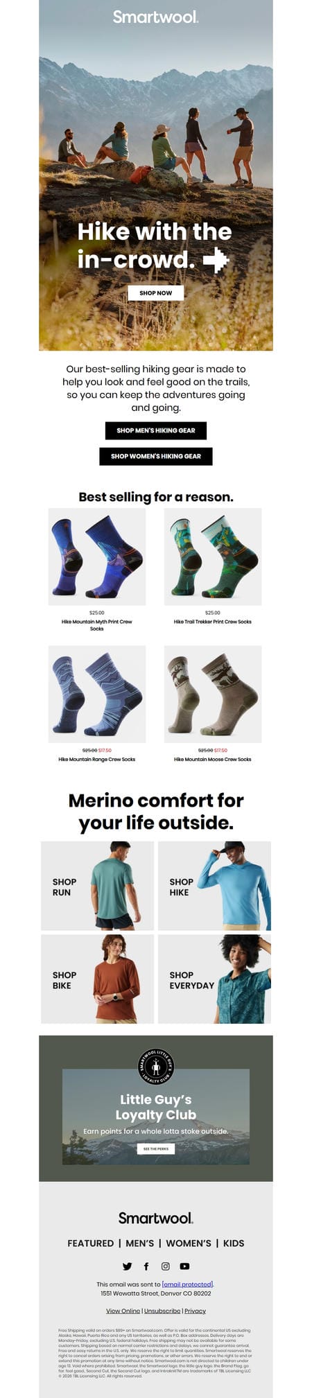 邮件模板创意 Smartwool 128