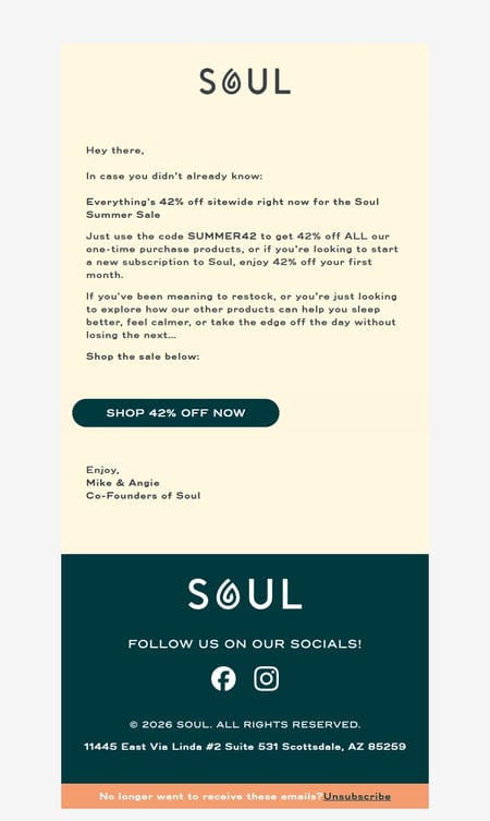 邮件模板创意 Soul 121