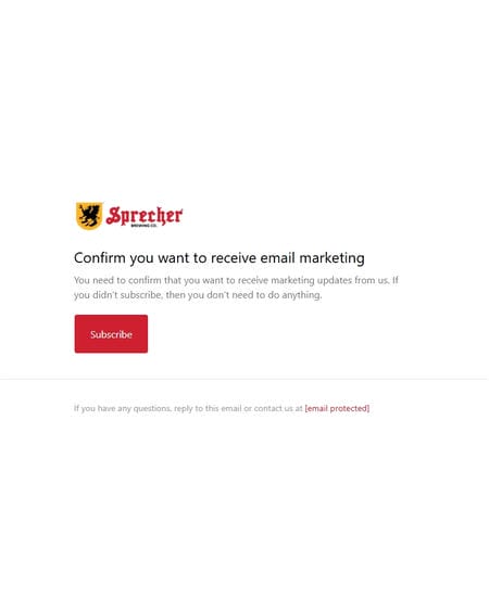 邮件模板创意 Sprecher