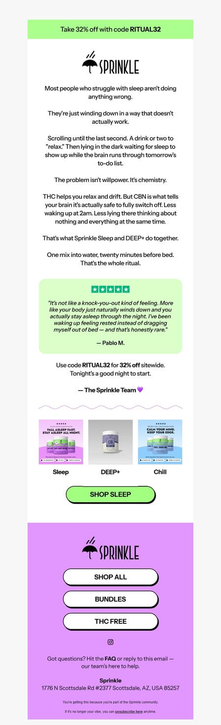 邮件模板创意 Sprinkle 212