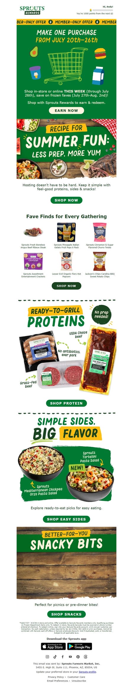 邮件模板创意 Sprouts Farmers Market 83