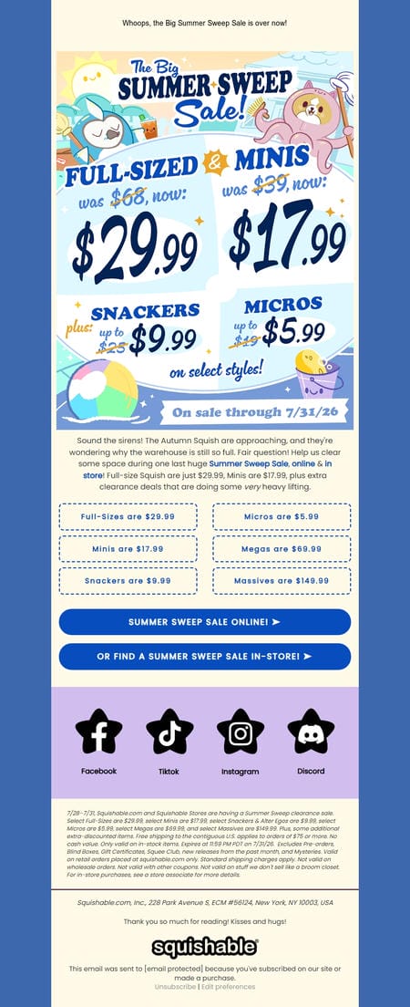 邮件模板创意 Squishable News 195