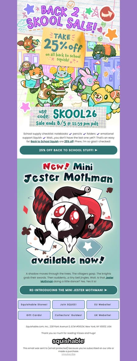 邮件模板创意 Squishable News 199