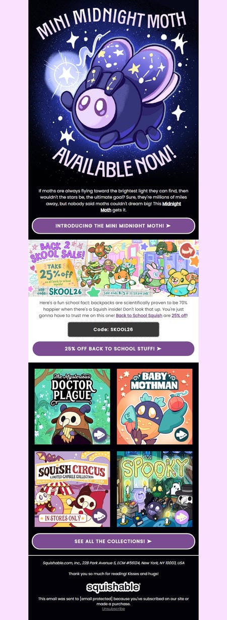 邮件模板创意 Squishable News 200