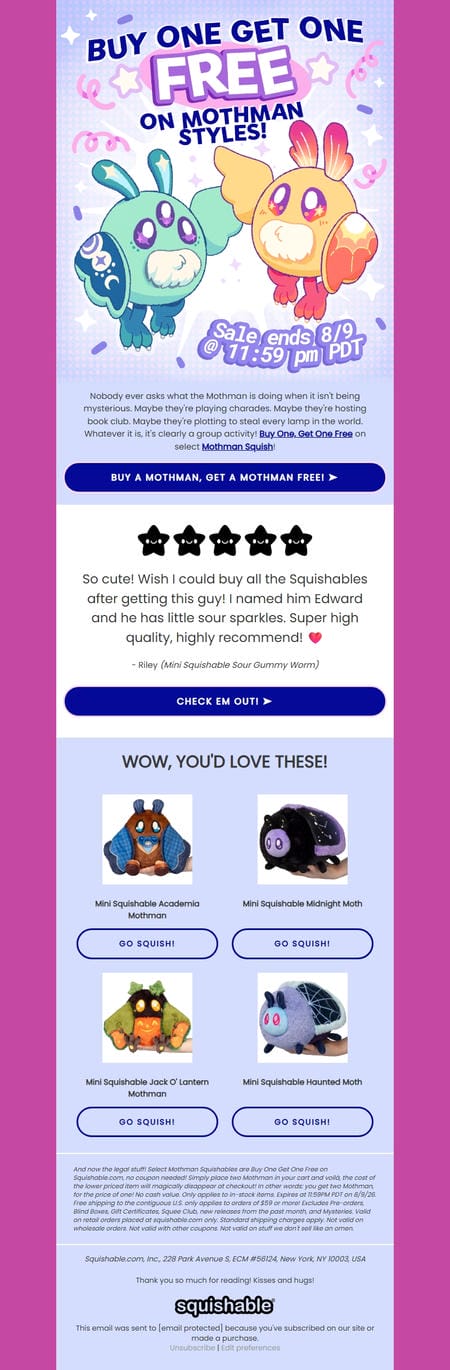 邮件模板创意 Squishable News 202