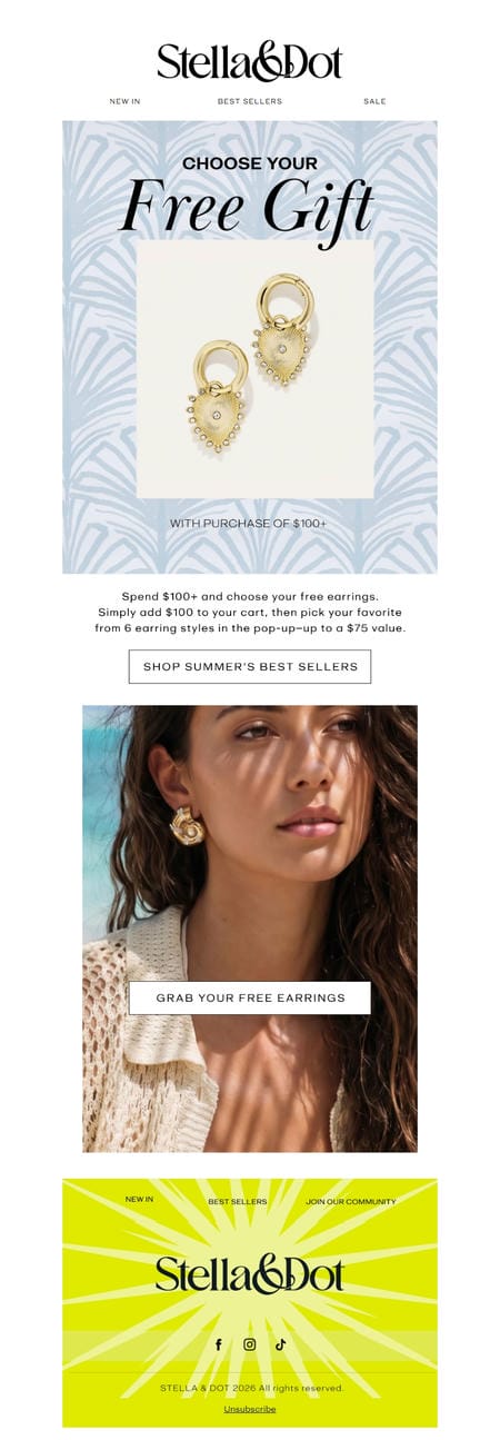 邮件模板创意 Stella Dot 199