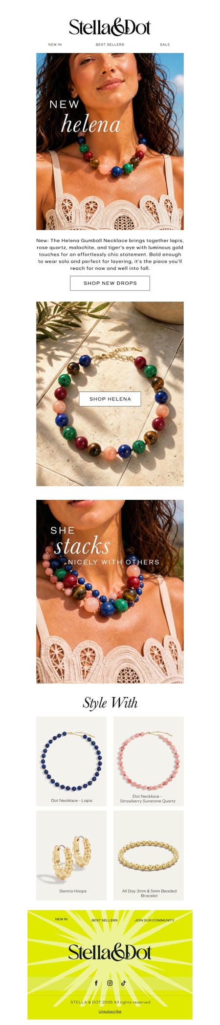 邮件模板创意 Stella Dot 213