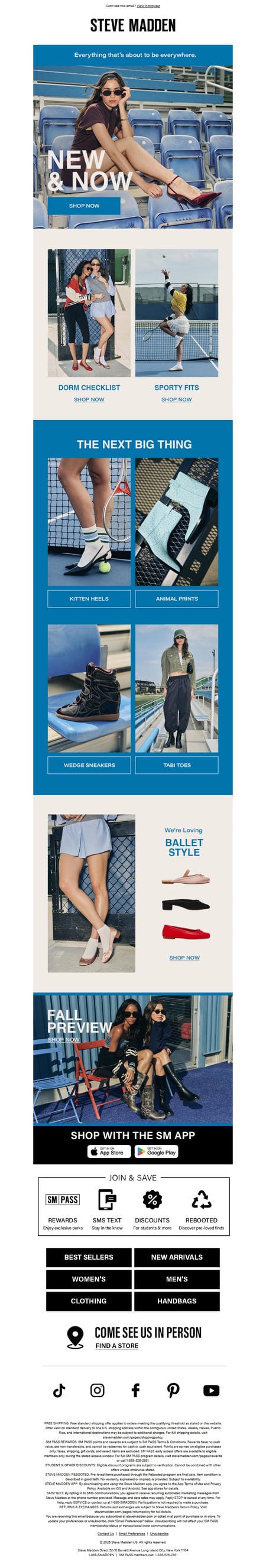 邮件模板创意 Steve Madden 324
