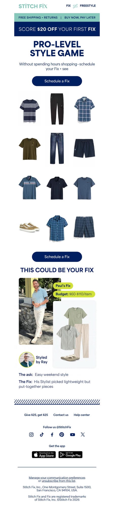 邮件模板创意 Stitch Fix Men 83