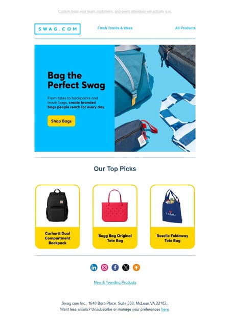邮件模板创意 Swag Com 64
