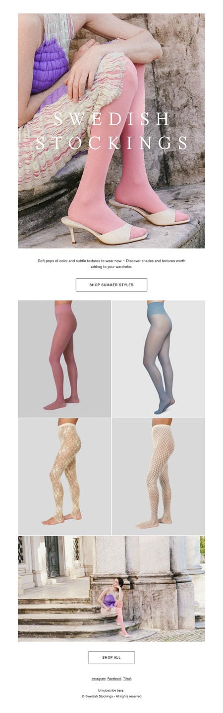 邮件模板创意 Swedish Stockings 64