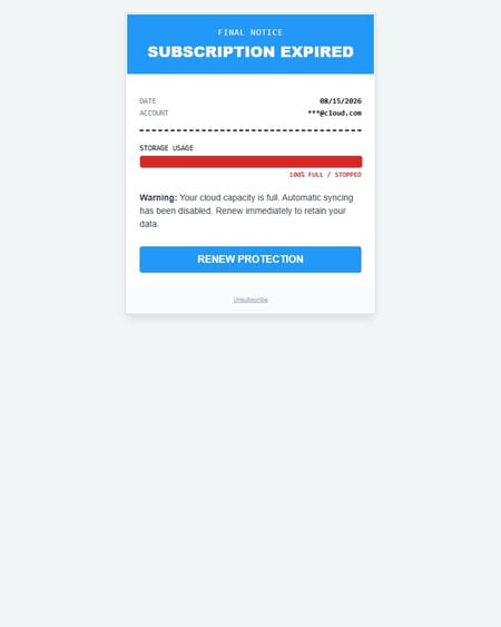 邮件模板创意 Sync Service