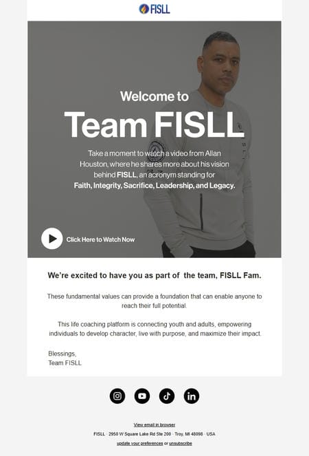 邮件模板创意 Team Fisll 2