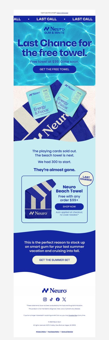 邮件模板创意 Team Neuro 126
