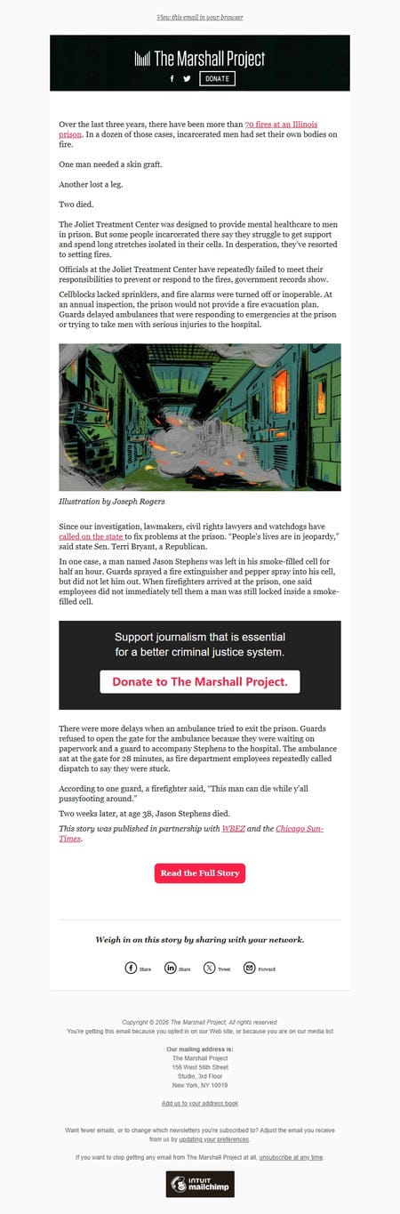 邮件模板创意 The Marshall Project 4