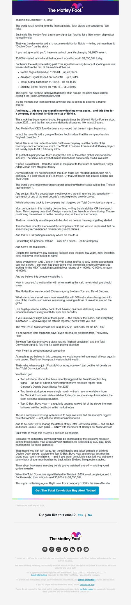 邮件模板创意 The Motley Fool 197