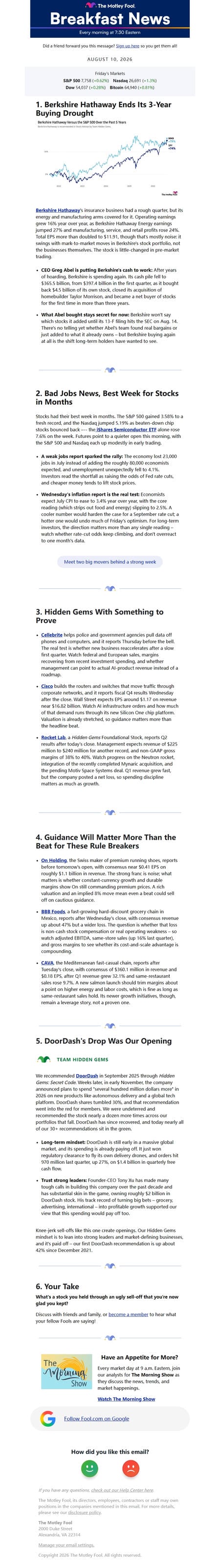 邮件模板创意 The Motley Fool 204