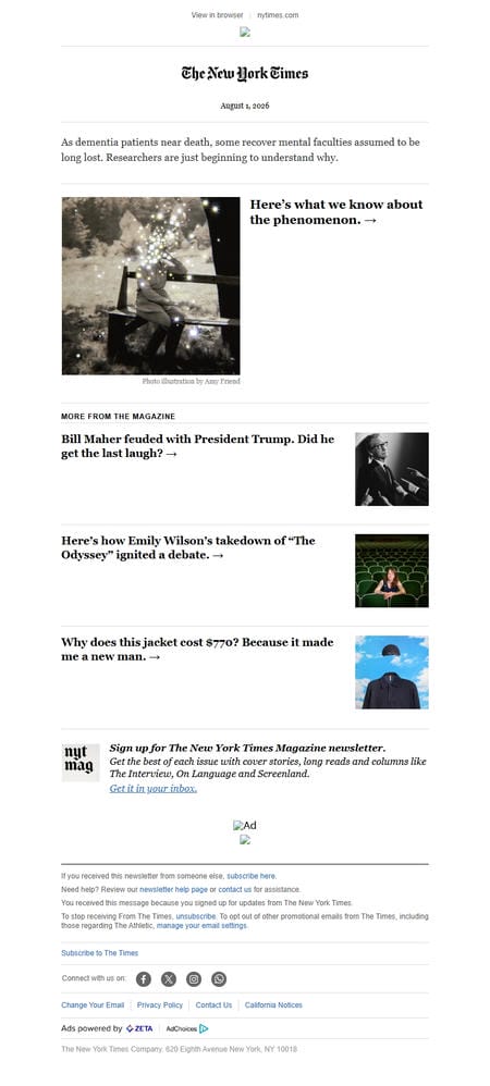 邮件模板创意 The New York Times 134