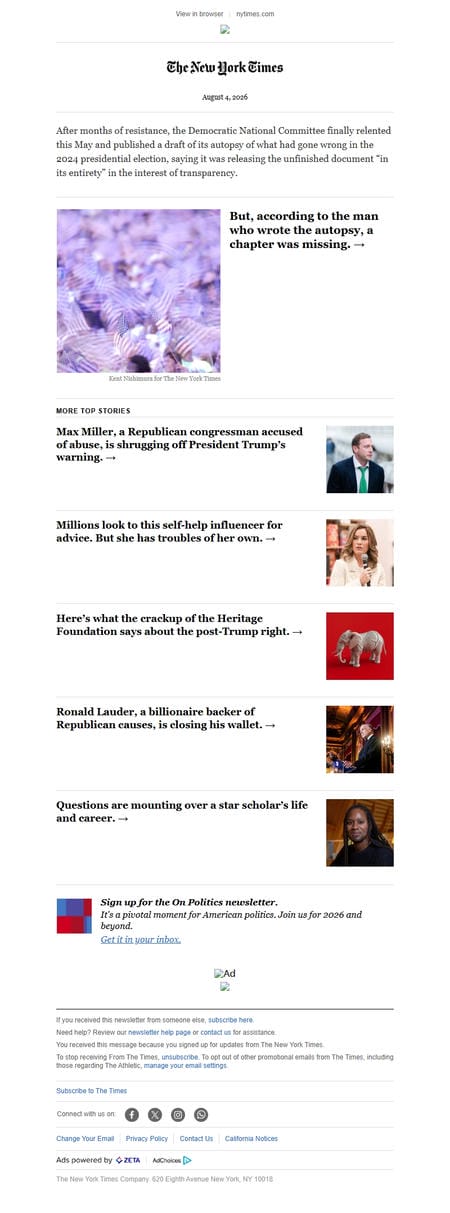 邮件模板创意 The New York Times 139