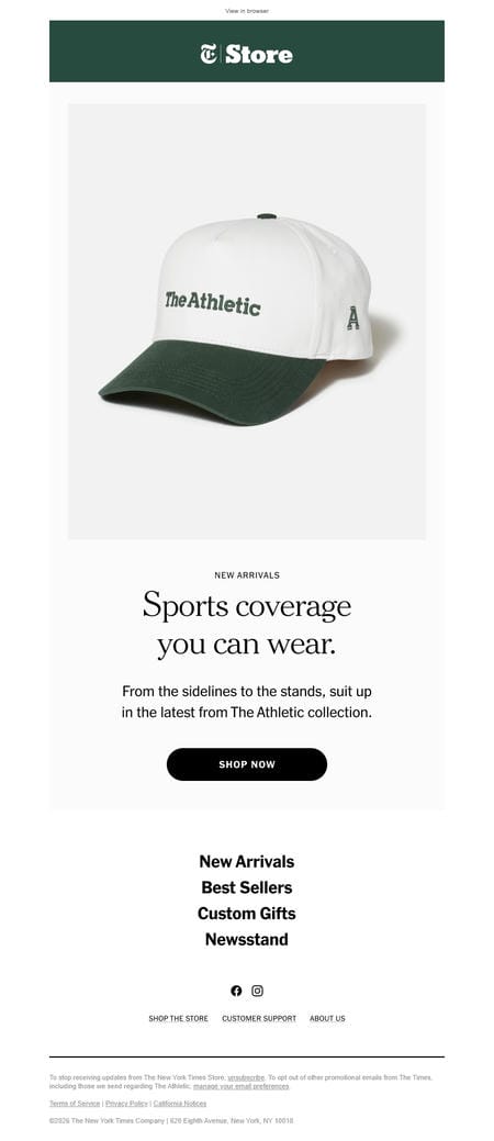 邮件模板创意 The New York Times Store 58
