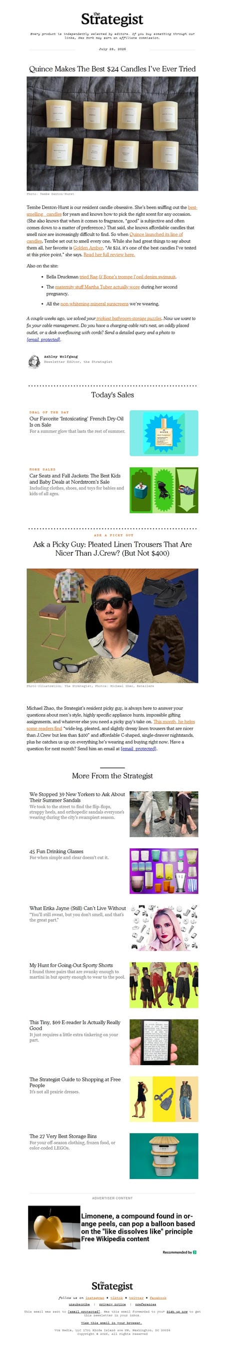 邮件模板创意 The Strategist 459