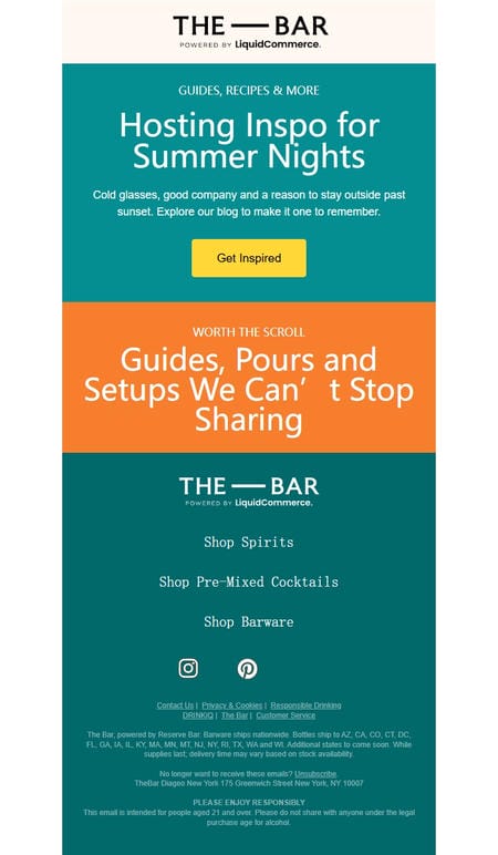 邮件模板创意 Thebar Com 133