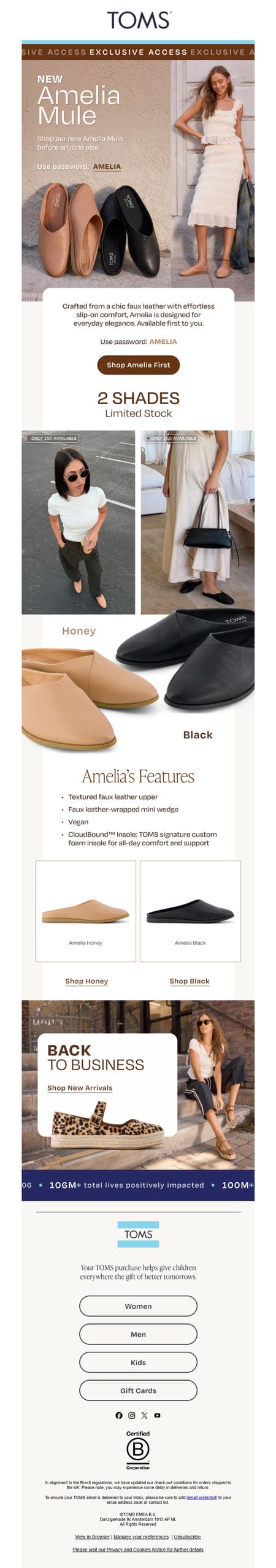 邮件模板创意 Toms Europe 110