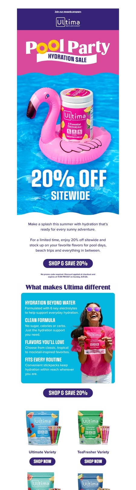 邮件模板创意 Ultima Replenisher 8