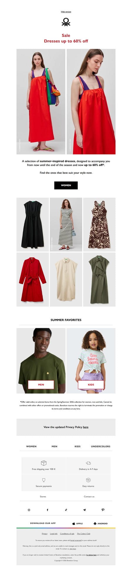 邮件模板创意 United Colors Of Benetton 60