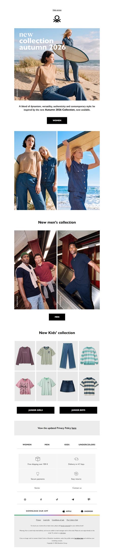 邮件模板创意 United Colors Of Benetton 61