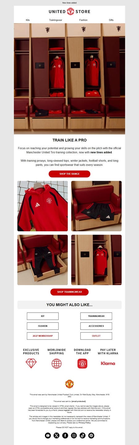 邮件模板创意 United Store 107