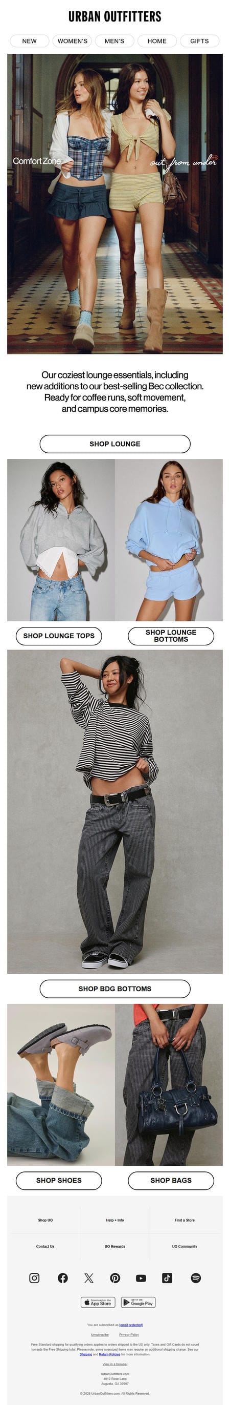 邮件模板创意 Urban Outfitters 779