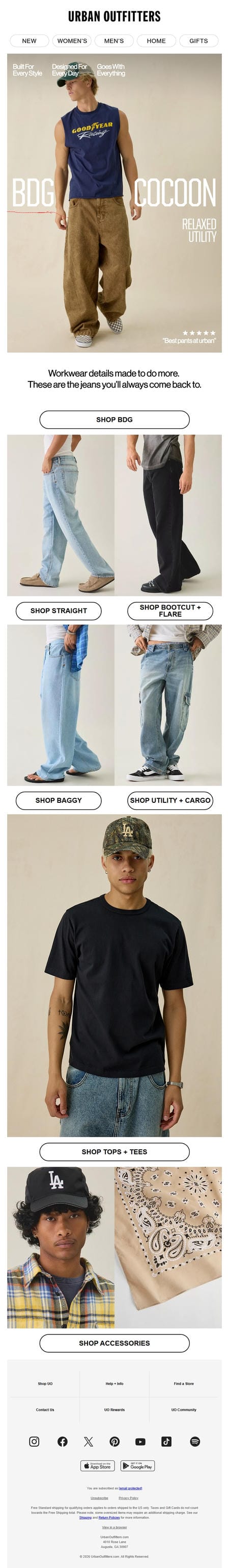 邮件模板创意 Urban Outfitters 784
