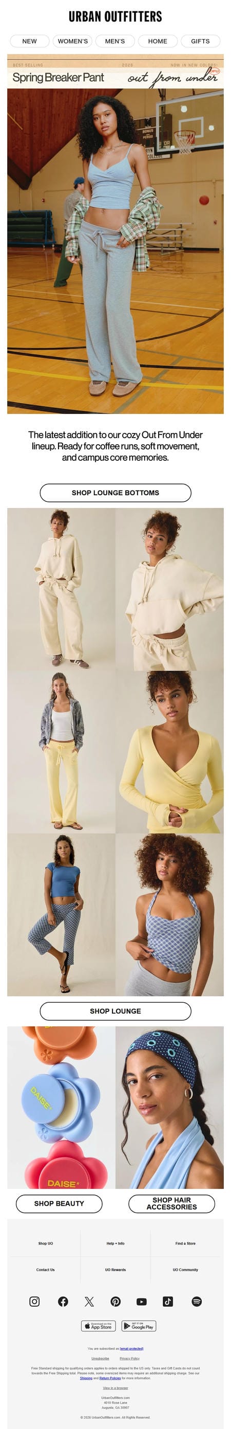 邮件模板创意 Urban Outfitters 787