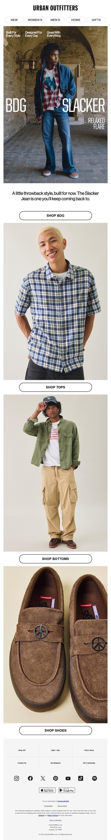 邮件模板创意 Urban Outfitters 790