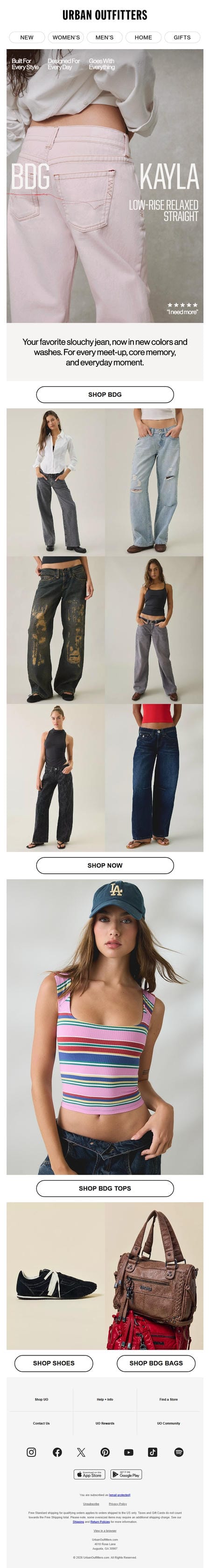 邮件模板创意 Urban Outfitters 791
