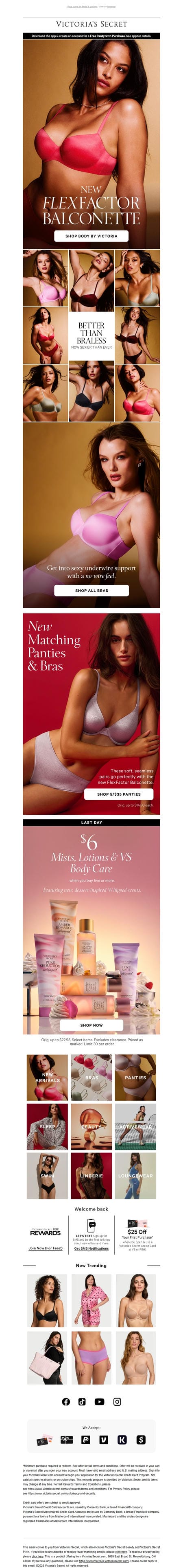 邮件模板创意 Victorias Secret 293