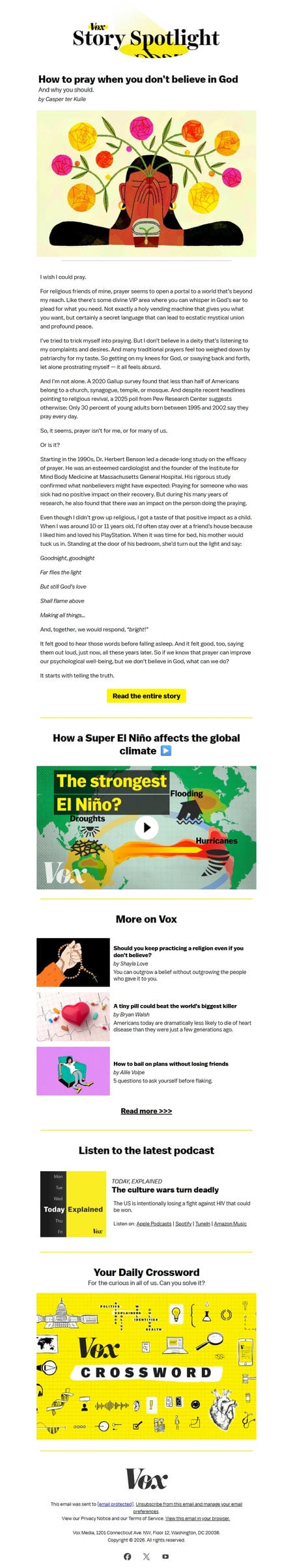 邮件模板创意 Vox 35