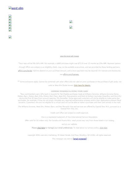 邮件模板创意 West Elm 269