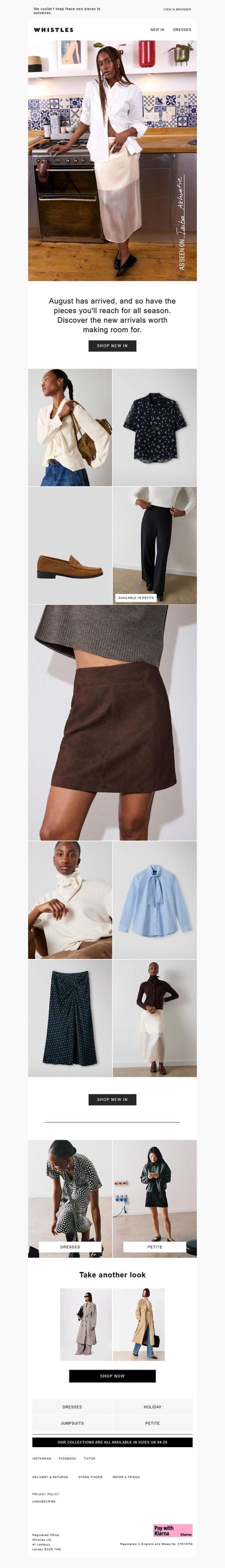 邮件模板创意 Whistles 217
