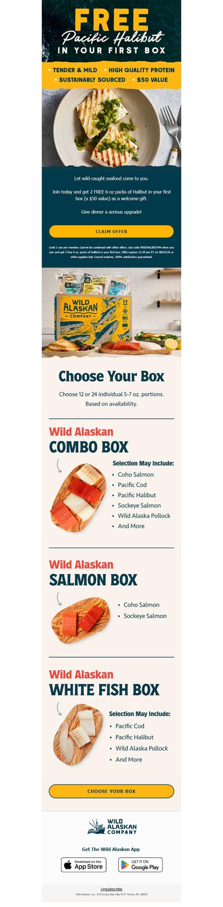 邮件模板创意 Wild Alaskan Company 203