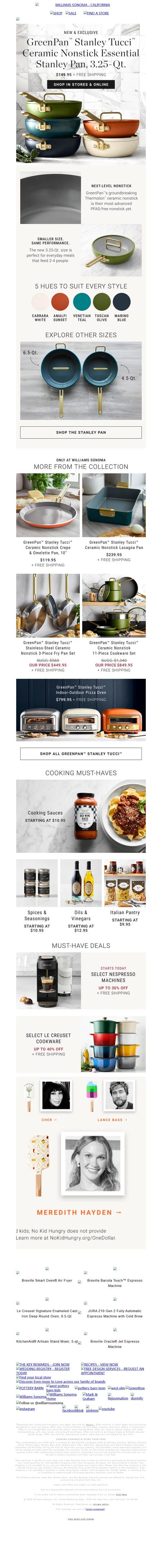 邮件模板创意 Williams Sonoma 143