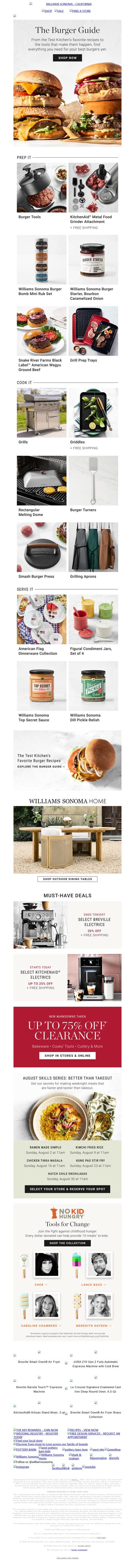 邮件模板创意 Williams Sonoma 147