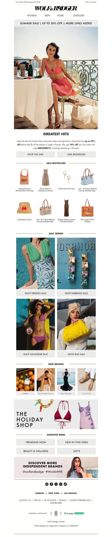 邮件模板创意 Wolf Badger 402