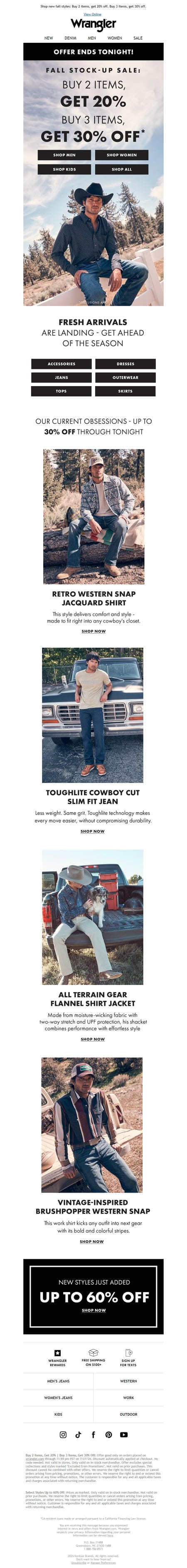 邮件模板创意 Wrangler 77
