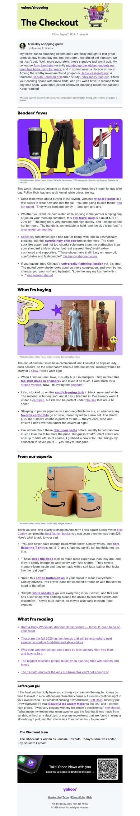 邮件模板创意 Yahoo Shopping 206