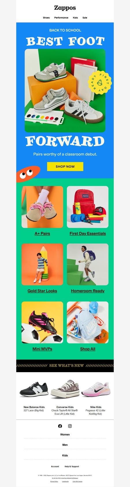 邮件模板创意 Zappos 314