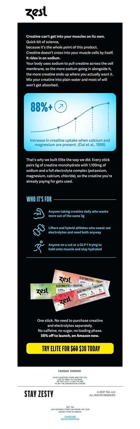 邮件模板创意 Zest 72