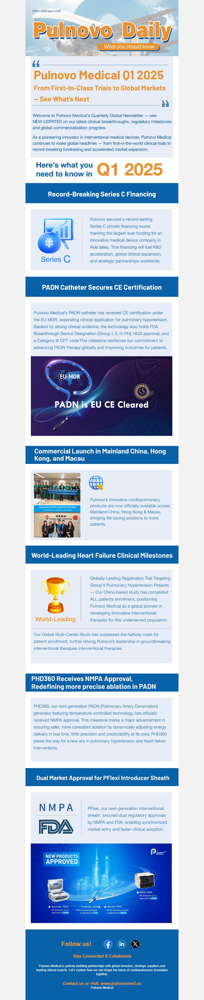 帕母医疗 Pulnovo Newsletter